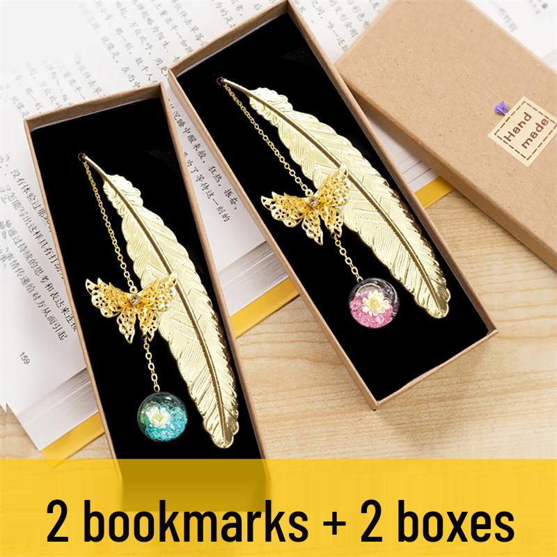 Elegant Metal Panda Bookmark Gift Box - Chinese Style for Teacher's Day, Graduation & Birthdays