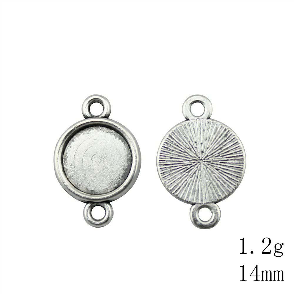 Back To School Jewelry And Accessories Fit Round 16mm Glass Cabochon Base Setting Tray Accessories Parts Items Accessories Accessories