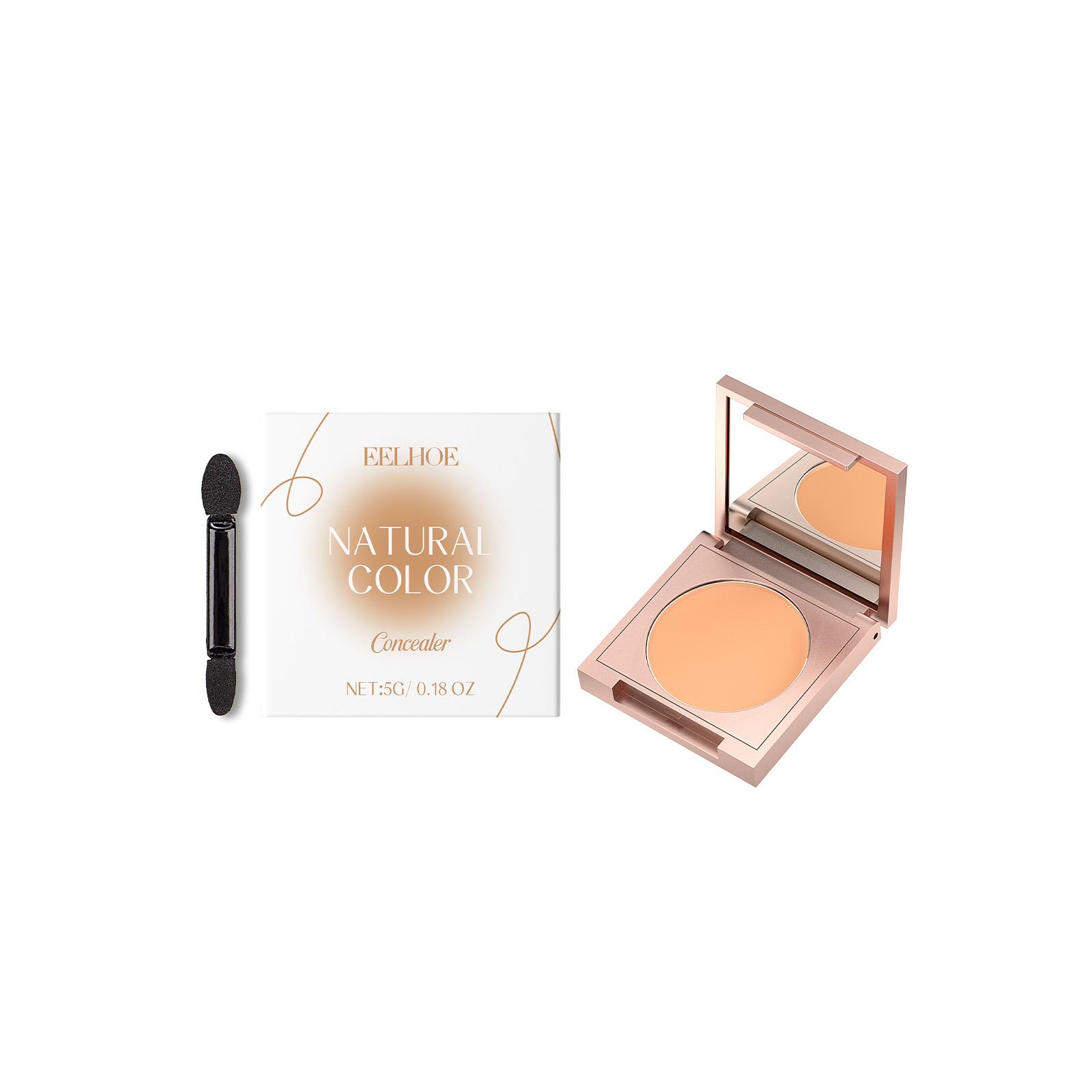 Eelhoe Concealer Texture Light Fit Smear-Proof Makeup Natural Cover Skin Blemishes Glossy Skin Care