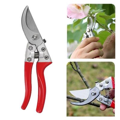 Tesoura de Poda Reforçada Aço Carbono Tesoura de Poda de Bypass Tesoura de Jardinagem com Cabo Ergonômico para Colher Frutas Podar Galhos de Árvores