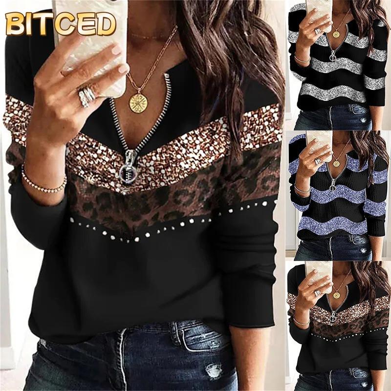 BITCED Women's Fashion Casual Long Sleeve Hoodies & Sweatshirts