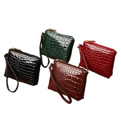 Couro do plutônio das mulheres bolsa de moedas pequena menina tote moeda titular do cartão de dinheiro saco de armazenamento bolsas crianças embreagem chave moeda cartão carteira caso