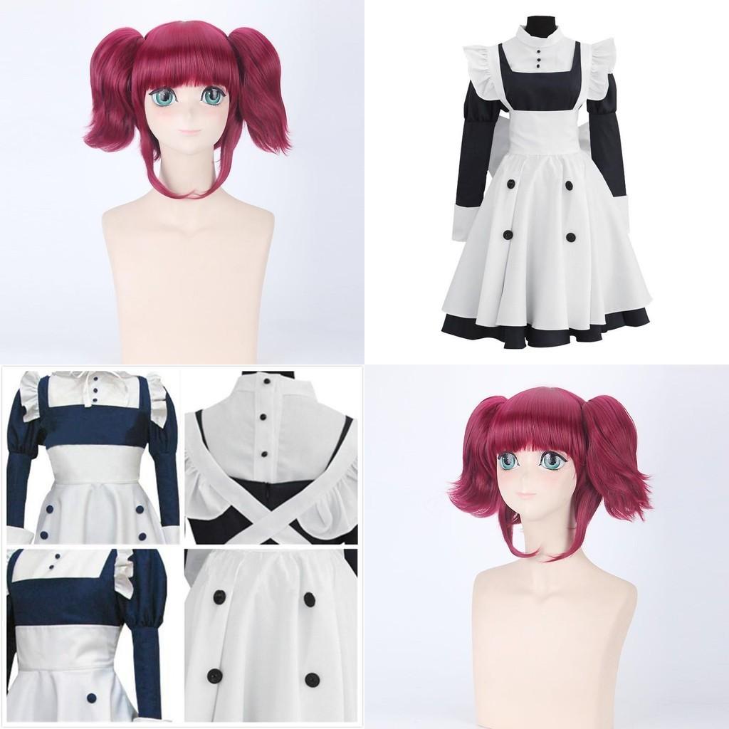Stylish Blackbutler Mey Rin Uniform Cosplay Outfit For Anime Fans And Halloween Events