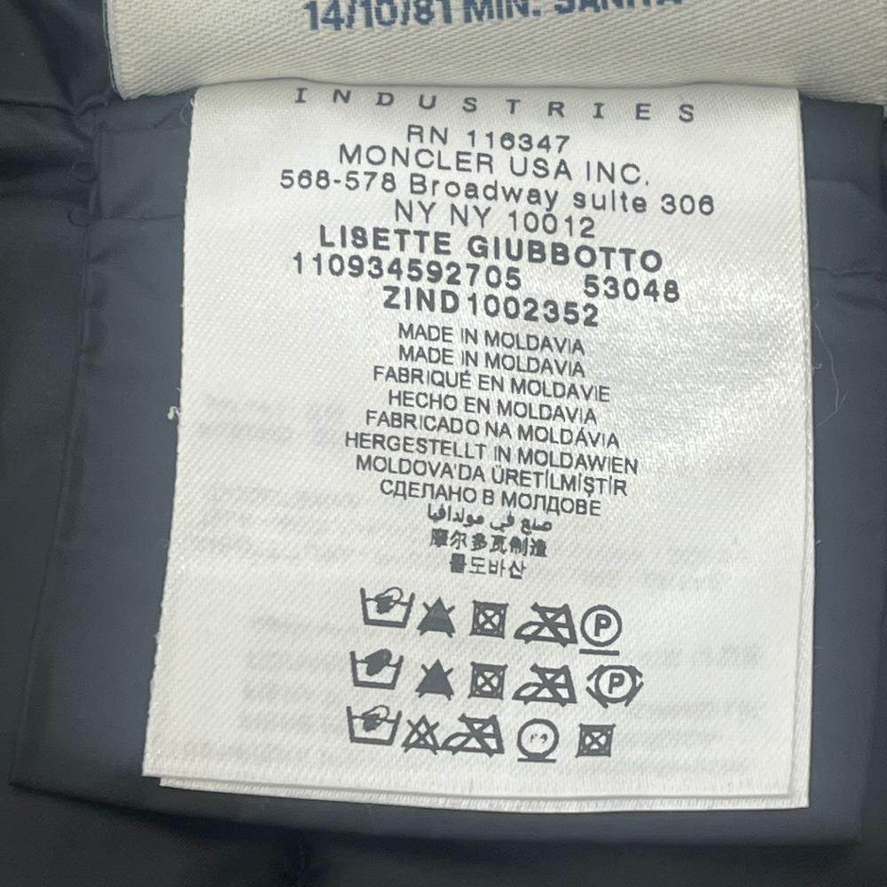 MONCLER LISETTE Apparel Outerwear Light Down Jacket Down jacket Nylon Black