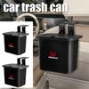 Car Trash Can Seat Back Hanging Storage Box Phone Holder Rubbish Can For Honda Fit Jazz City Odyssey Jazz Mugen CRV Accord Civic