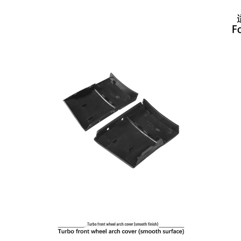 Glossy & Painted Front Wheel Arch Covers for 2018-2023 Cayenne 9Y0 Turbo Models.