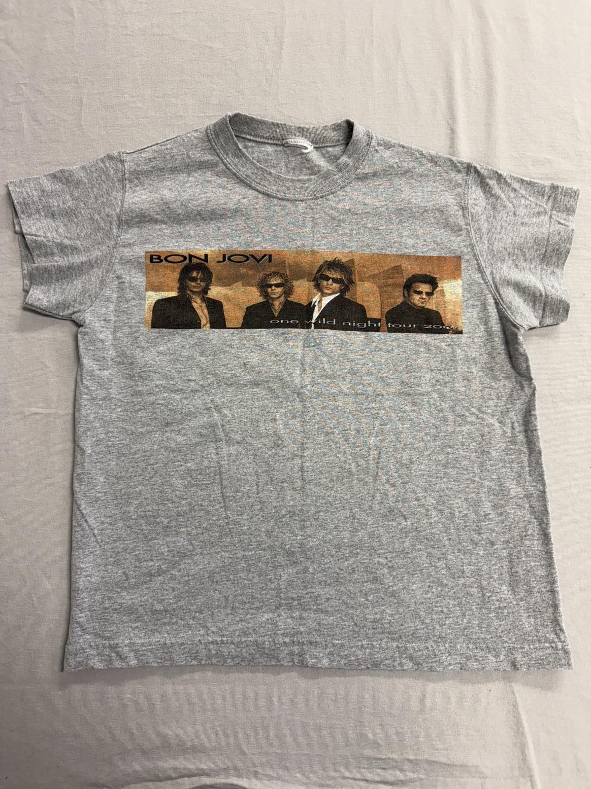 VTG Bon Jovie Women s Tee - One Wild Night Tour 2001 Tee XXL