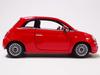 Kinsmart Fiat 500 Red Diecast Model Car KT5345 1/28