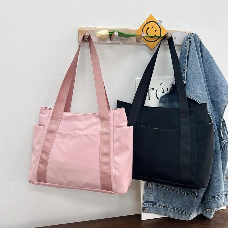 Women's Casual Tote Bag, Zipper Closure, Multiple Pockets, Daily Commuting Bag, Women's Shoulder Bag, Travel Handbag