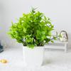 Plantas artificiais ecológicas, ornamentos para casa realistas e de baixa manutenção, ornamentos em vasos