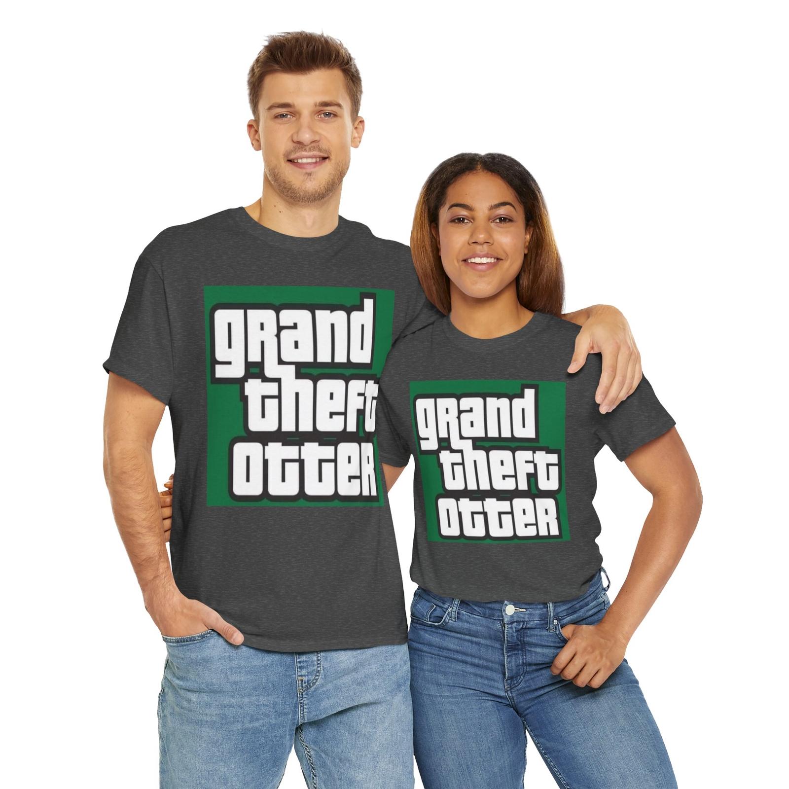 Hockey Goalie Tee, Grand Theft Otter Oettinger Star Dallas Goalie Goal Tender XXXXL