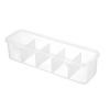 Dustproof Desktop Organizer Transparent Cable Container 5 Grids Data Cable Storage Box  Mouse line