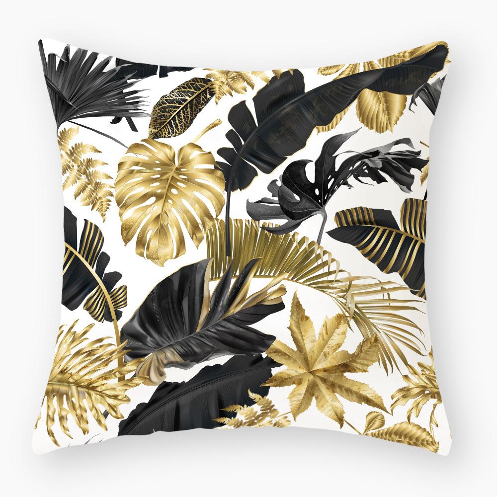 Floral Pillowcases Office Cushions Home Bedroom Sofa Decoration Pillows Nap Cushions