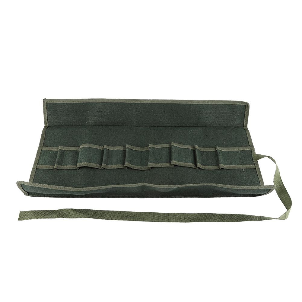 1Pc Canvas Gardening Handle Portable Multifunctional Storage Package Tool Set Case Rolling Bag