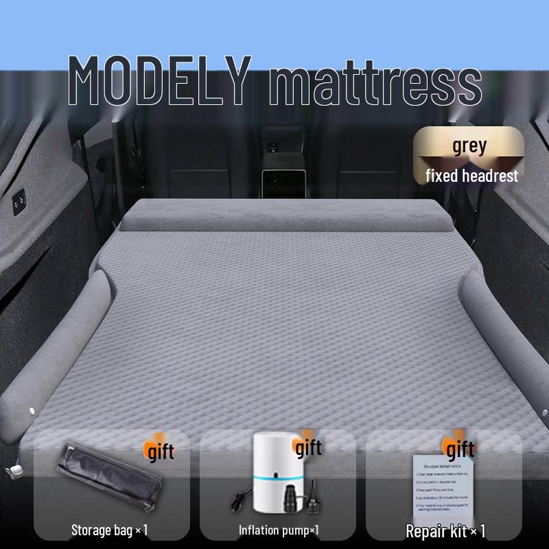 Tesla Model Y Trunk Mattress: Refresh Edition Inflatable Car Bed & Sleeping Pad