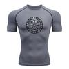 Men's Compression Fitness Sports T-Shirt, Vintage Viking Veg