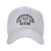 Custom Black Powerhouse Gym Baseball Cap Sun Protection Unisex Womens Adjustable Fitness Building Muscle Dad Hat Spring