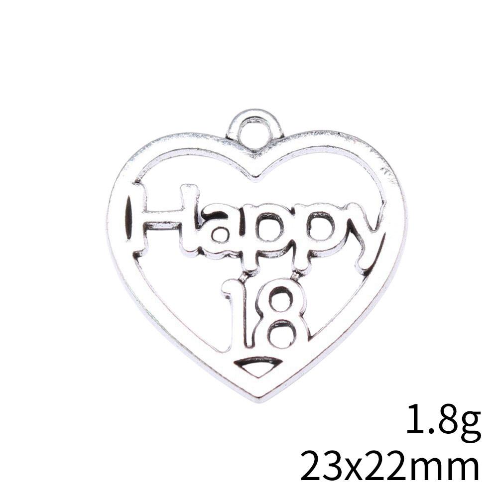 Valentine's Day Charm Phone Love Heart Tags Best Friends Charms Pendant Art Supplies Craft Pendants