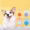 Kitten/Dog Pet Bath Brush Grooming Shower Brush Pet Cleaning Supplies Multicolored Cleaning Brush Hair Removal