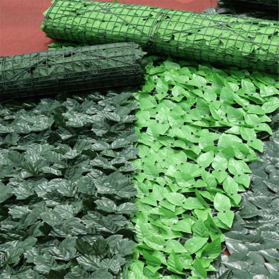 50x100cm Yapay Çit Yaprağı Rulo Gizlilik Ekranı Çit Balkon Bahçe Dekoru