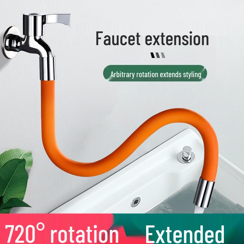 Anti-Splash Universal Faucet Extension Tube for Kitchen
