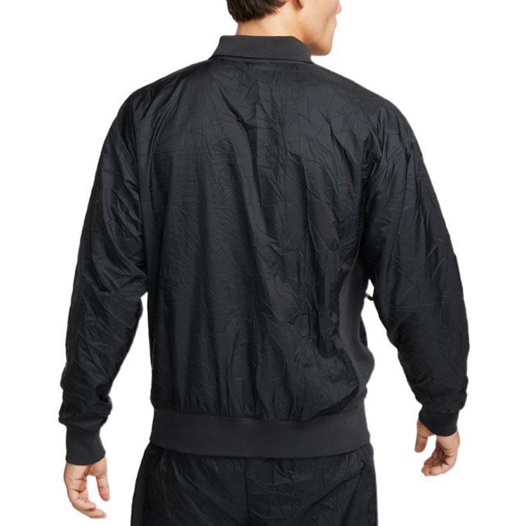 Nike Kurtki Męskie Czarny Klapy Umiarkowany Inne DR6077-045