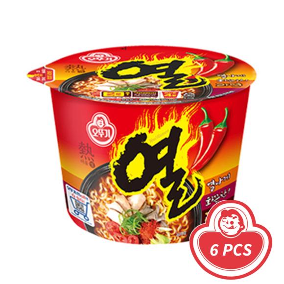 

Ottogi Yeol Ramen Big Cup 105г (3 варіанти) 6PCS