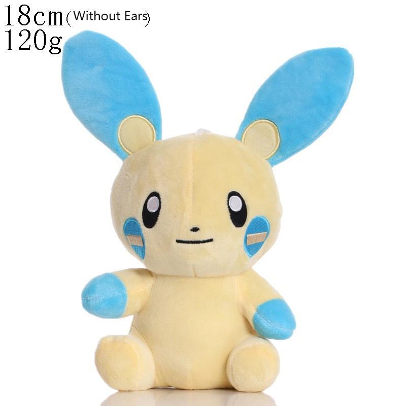 34style Anime Pikachues Mariru Flareon Image Toys Cartoon Doll Plush