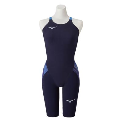 Costum pe jumătate V MR pentru înot și înot competițional N2MG0202 Alb Aurora XL GX-SONIC pentru femei [Aprobat FINA] 20