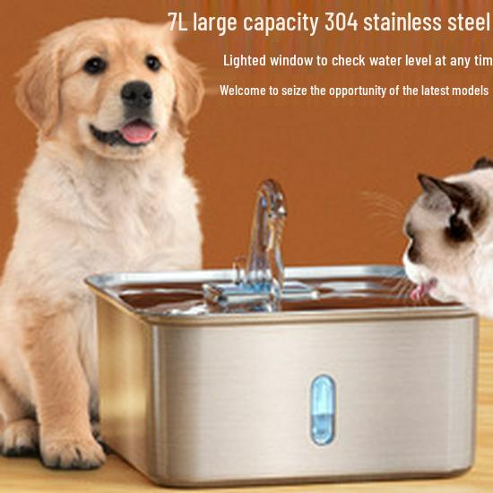 Smart Cat Water Fountain with Automatic Filtration System