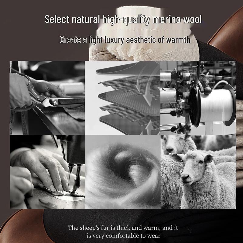 Gujin Women's Wool-Filled Fleece-Lined Thermal Pants