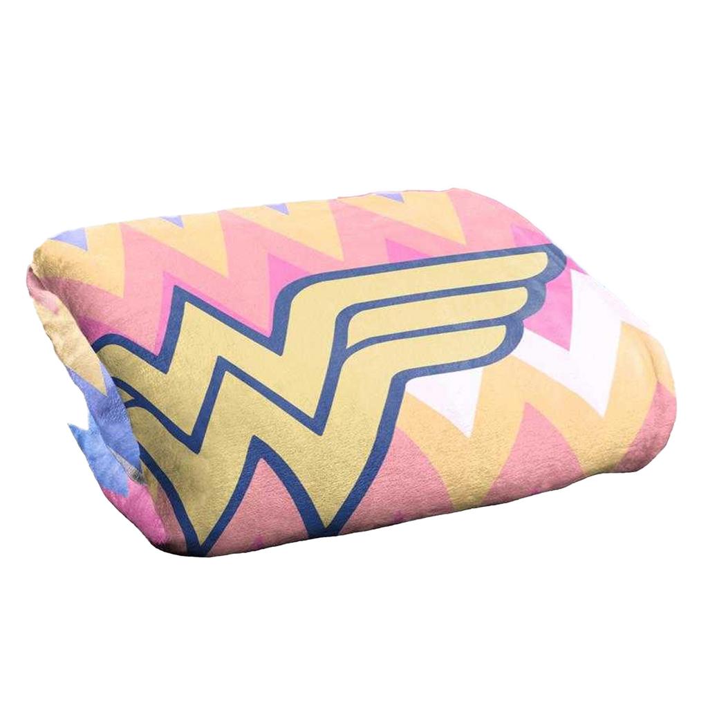 Wonder Woman Silky Multicoloured Supersoft Blanket