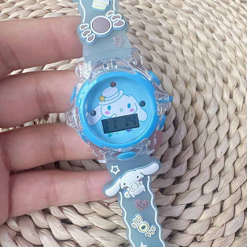 Music Cartoon Kulomie Yugui Dog 3D Silicone Strap Watch Children'S Electronic Music Watch