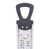 A72U 3X Candy/Jelly/Deep Fry Thermometer, Stainless Steel, With Pot Clip Attachment And Quick Reference Temperature Guide