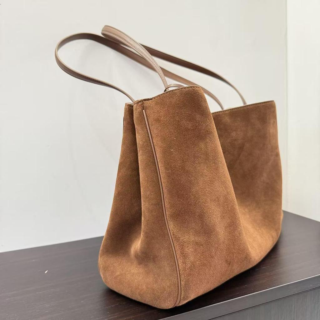 B's Trendy Frosted Genuine Leather Shoulder & Crossbody Bag for Autumn/Winter