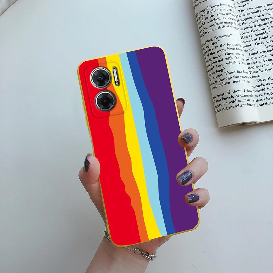 Für Xiaomi Redmi 10 11 Prime Plus 5G Hülle 2022 Mode Liebesherz Rückseitige Schutzhülle Für Xiaomi Redmi Note 11E Note11E Fundas
