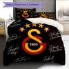 Galatasaray SK Players Pattern Bedding Home Decoration Birthday Gift ( 1 duvet cover + 2 pillowcase, without core),fan merchandise.