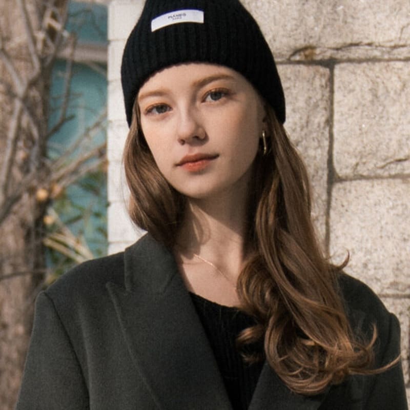 

MANES Труа Ангора Шапка-бини (6color) Brown