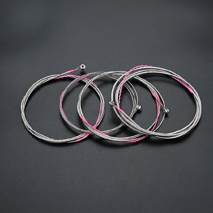 4-string Guitar Strings Stainless Steel Bass Strings for Beginners Performers