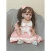 Mode Spielzeug Ganzkörper Weiches Silikon Lebensechte Real Touch Reborn Baby Mädchen Schöne Betty Mit Wenig Wellen Haar Kleinkind Prinzessin puppe
