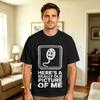 Unisex T-Shirt Das allererste Bild von mir T-Shirts Neuheit Sommer-T-Shirts Ästhetische Baumwollkleidung Geschenkidee