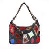 Bag Women'S Japanese And Korean Casual Bag Women'S Bag Contrasting Color Sheepskin Color Matching Crossbody Bag