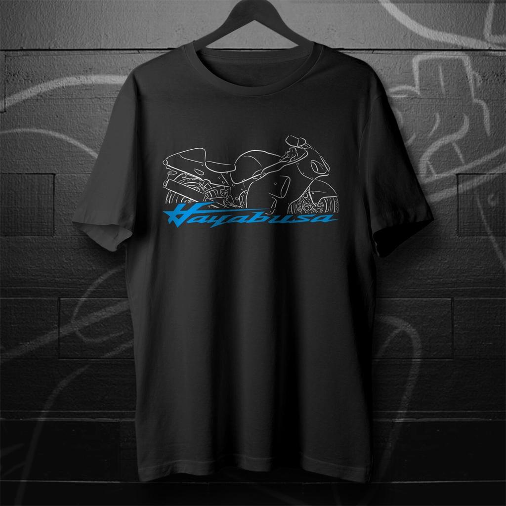 Classic Japan GSX1300R Hayabusa Motorcycle TShirt 100 Cotton ONeck Short Sleeve Summer Casual Mens Tshirt Rider Streetwear