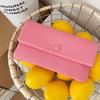 Korean Style Envelope Wallets PU Leather Change Bag Simple Women Long Clutch Bag  Outdoor