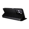 For Blackview Color 8 Magnetic Closure Phone Case Rhombus Imprinted Wallet Card Holder Cover