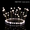 Pearl Crown Cake Decoration & Headdress for Birthdays