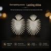 European Style Luxury Zircon Earrings for Women - S925 Sterling Silver, High-End Fashion Statement