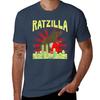 Funny Ratzilla Rat Mouse Cute Tshirt Casual All Match Short Sleeve Tshirt