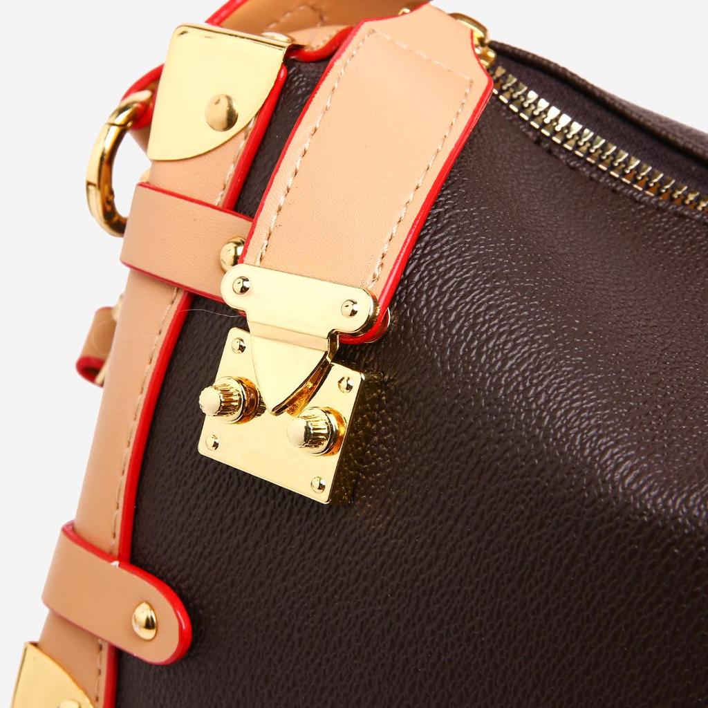 Luxury Women's Designer White Box Handbag 2025 - Versatile Shoulder & Crossbody Bag