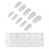 10pcs Coffin Press On Nails Long Press Full Cover False Nails for Women and GirlsN5342-03